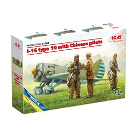 ICM 32008 I-16 Type 10 with Chinese Pilots