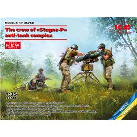 ICM 35750 The Crew of Stugna-P Anti-Tank Complex (100% New Molds)