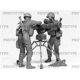 ICM 1:35 THE CREW OF STUGNA-P ANTI-TANK COMPLEX
