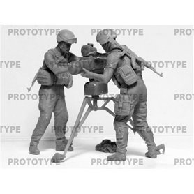 ICM 1:35 THE CREW OF STUGNA-P ANTI-TANK COMPLEX