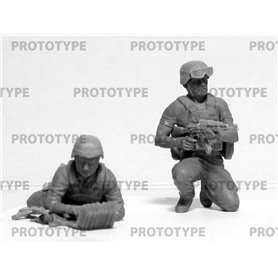 ICM 1:35 THE CREW OF STUGNA-P ANTI-TANK COMPLEX