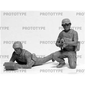 ICM 1:35 THE CREW OF STUGNA-P ANTI-TANK COMPLEX