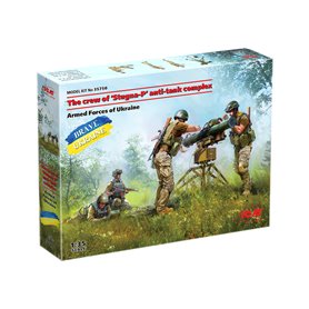 ICM 1:35 THE CREW OF STUGNA-P ANTI-TANK COMPLEX