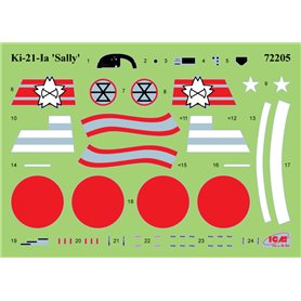 ICM 1:72 Ki-21-Ia Sally - JAPANESE HEAVY BOMBER