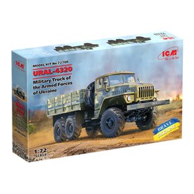 ICM 72708 URAL-4320 Military Truck of The Armed Forces of Ukraine