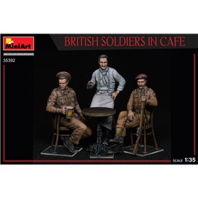 Mini Art 35392 British Soldiers in cafe