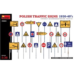 Mini Art 1:35 POLISH TRAFFIC SIGNS 1930-1940S