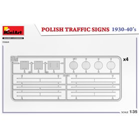Mini Art 1:35 POLISH TRAFFIC SIGNS 1930-1940S