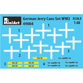 Mini Art 49004 German Jerry cans WWII