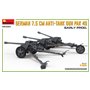 Mini Art 35394 German 7,5cm Anti-tank gun PaK 40 Early production