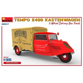 Mini Art 38047 Tempo E400 Kastenwagen 3-wheel DBT