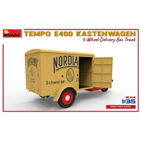 Mini Art 38047 Tempo E400 Kastenwagen 3-wheel DBT