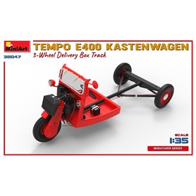 Mini Art 38047 Tempo E400 Kastenwagen 3-wheel DBT