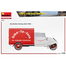 Mini Art 38047 Tempo E400 Kastenwagen 3-wheel DBT