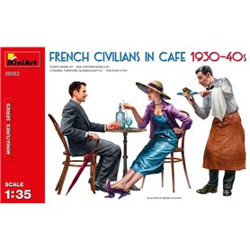 Mini Art 1:35 FRENCH CIVILIANS IN CAFE 1930-1940S