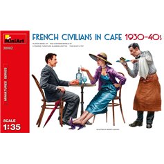 Mini Art 1:35 FRENCH CIVILIANS IN CAFE 1930-1940S