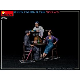 Mini Art 38062 French Civilians in cafe 1930-40's