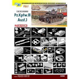 Dragon 6394 Pzkpfw III Ausf J  1/35