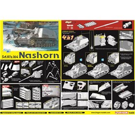 Dragon 6459 1/35 Sd.Kfz.164 Nashorn (4 in 1)
