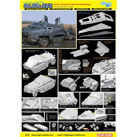 Dragon SMART KIT 1:35 Sd.Kfz.252 mit Sd.Ah.32/2 TRAILER