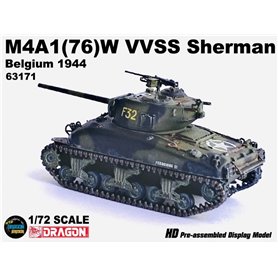 Dragon Armor 63171 M4A1 (76)W VVSS Sherman Belgium 1944