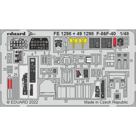 Eduard 1:48 F-86f-40