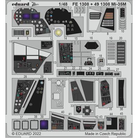 Eduard 1:48 Mi-35m