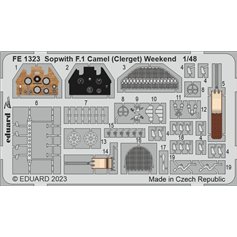 Eduard ZOOM 1:48 Sopwith F.1 Camel - CLERGET dla Eduard