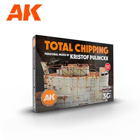 AK Interactive 11767 TOTAL CHIPPING KRISTOF PULINCKX SET