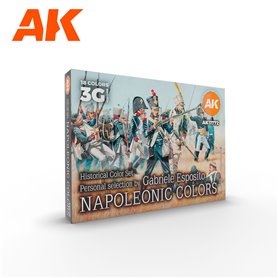 AK Interactive HISTORICAL COLOR SET NAPOLEONIC BY GABRI