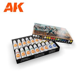 AK Interactive HISTORICAL COLOR SET NAPOLEONIC BY GABRI