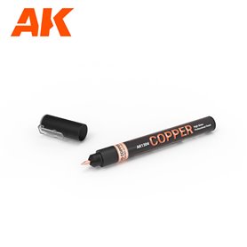 AK Interactive 1300 Markery METALLIC MAKERS - 4szt.