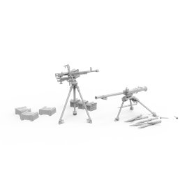 AK Interactive 1:35 INFANTRY SUPPORT WEAPON DSHKM AND SPG-9