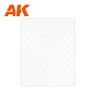 AK Interactive 6581 PAVEMENT SPIKE BRICK SHEET - 245mm x 195mm