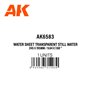 AK Interactive Water Sheet Transparent Still Water 245x