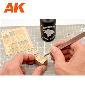 AK Interactive LASER CRATE BIOHAZARD 1:35