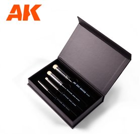 AK Interactive DRY 4 BRUSHES SET