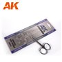 AK Interactive 9310 SCISSROS STRAIGHT - SPECIAL DECALS AND PAPER