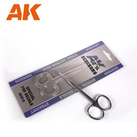 AK Interactive 9310 SCISSROS STRAIGHT - SPECIAL DECALS AND PAPER