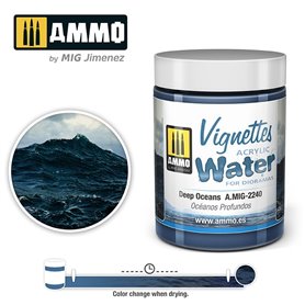Ammo of MIG ACRYLIC WATER - DEEP OCEANS - 100ml