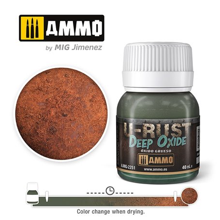 Ammo of MIG U-RUST - DEEP OXIDE - 40ml