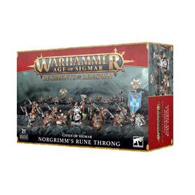Warhammer AGE OF SIGMAR - CITIES OF SIGMAR: Norgrimm's Rune Throng