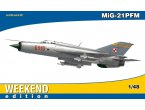Eduard 1:48 Mikoyan-Gurevich MiG-21PFM WEEKEND edition 