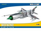 Eduard 1:48 Mikoyan-Gurevich MiG-21MF WEEKEND edition