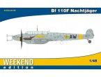 Eduard 1:48 Messerschmitt Bf-110F Nachtjager WEEKEND edition