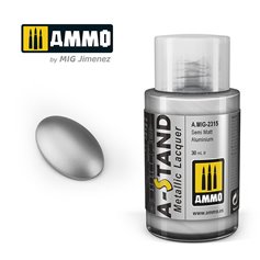 Ammo of MIG 2315 A-STAND Semi Matt Aluminium - 30ml