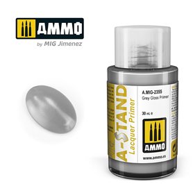 Ammo of MIG 2355 A-STAND Grey Gloss Primer - 30ml