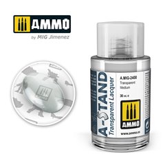 Ammo of MIG 2400 A-STAND Transparent Medium - 30ml