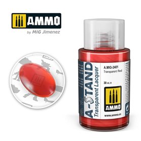 Ammo of MIG 2401 A-STAND Transparent Red
