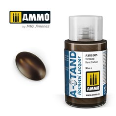 Ammo of MIG 2425 A-STAND Hot Metal Burnt Carbon - 30ml